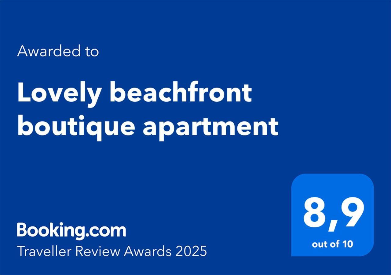 Lovely Beachfront Boutique Apartment Flic en Flac Exterior foto